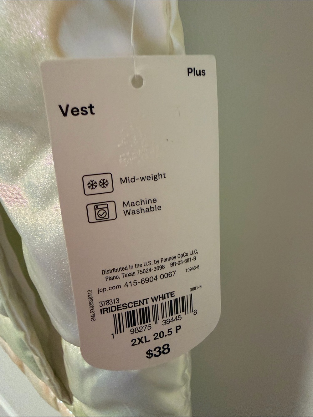 Xersion Little & Big Kid Girls Heavyweight Puffer Vest Plus 2 XL NWT - Picture 7 of 7